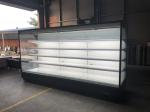 Fruits Display Commercial Open Display Fridge With Dual Air Curtain And Remote