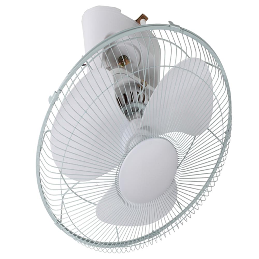 12V 220V AC / DC BLDC Motor Ceiling Orbit Fan 16 Inch Rechargeable