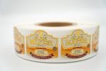 Customized Adhesive Condiment Bottle Labels Sticker Paper Whisky Sticker Label