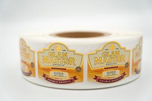 Quality Customized Adhesive Condiment Bottle Labels Sticker Paper Whisky Sticker Label wholesale