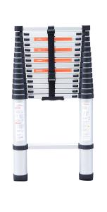 Quality Aluminum Alloy 4.4m Single Telescopic Ladder wholesale