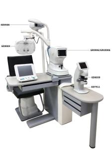 Quality Economic Ophthalmic Chair Unit Multifunctional Combination Table Chair Unit GD7511 wholesale