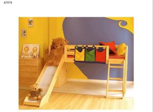 Quality modern bunk bed pine wood wholesale