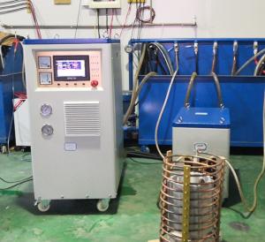 Quality 120KW Digital Water Cooled Induction Heating Machine For Forging Alum Rotor Heating wholesale