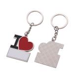Sublimation Love-Themed Lipstick I LOVE Football Keychain Personalized Soda