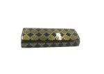 Diamond Shape PU Leather Hard Eyeglass Case Normal Size 166 * 64 * 34mm