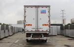 3 Ton Small Cooling Van Refrigerated Freezer Truck , Manual Refrigerated Box Van