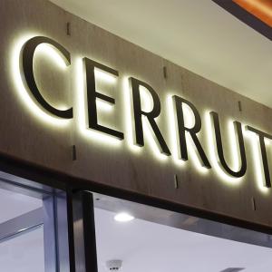 Quality Customized Acrylic Paint Backlit LED Letters Halo Illuminated Signs wholesale