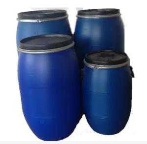Quality Blue Plastic HDPE Food Storage Drum Open Top Barrel Keg 394*880mm wholesale
