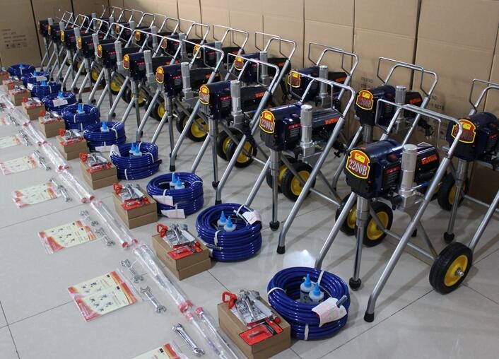 Electric High Pressure Airless Paint Sprayer Hose with Piston Pump