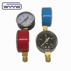 Quality Natural Gas Pressure Gauge Manometer 50mm Color Pressure Gauge wholesale