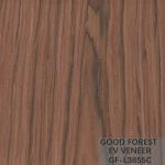 Engineered Veneer Santos Rose Wood Crown Cut Customized Service