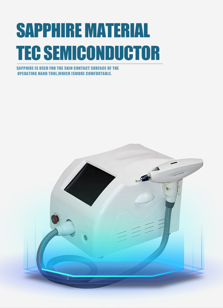 1320w Q Switch Nd Yag Laser Machine Commercial Tattoo Removal Beauty Machine Painless