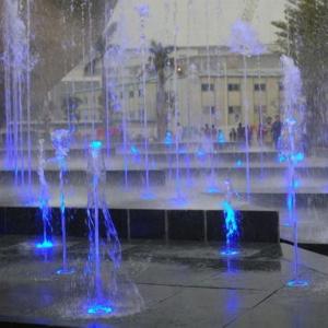 Quality Outdoor Marble Dry Water Floor Fountains Alternate Dancing wholesale