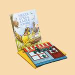 Interactive English Story Educational Casebound Book Printing For Preschool
