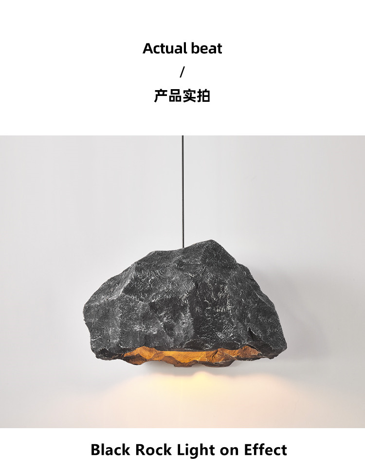 Nordic Designer Pendant Lamp Bedroom Wabi Sabi LED Chandelier(WH-VP-168)