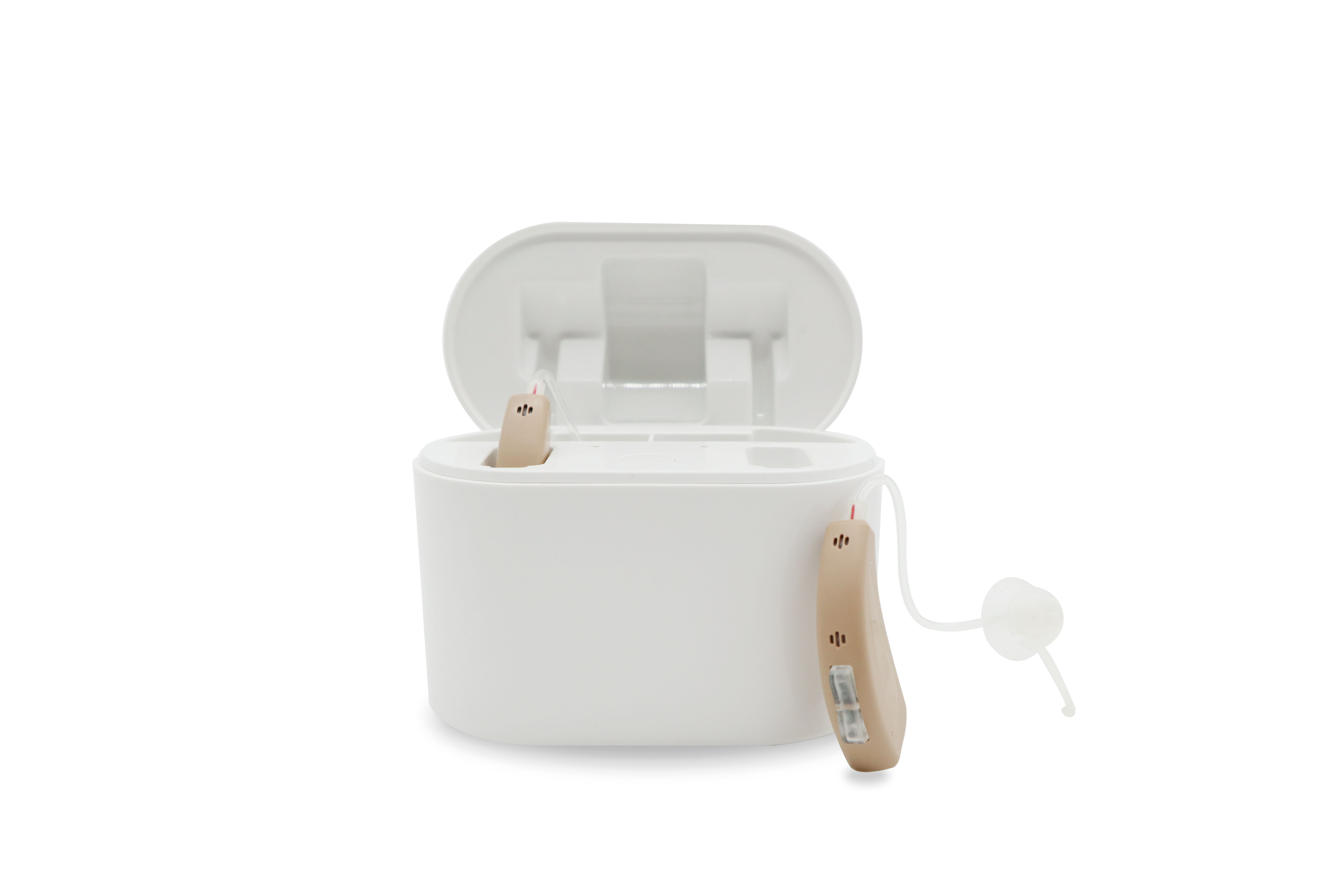 312A Battery White Beige Hearing Aids OEM Completely In The Canal