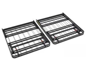 Quality Storage Base Wrought Iron Frames in Black Full Metal Bed Frame Twin Size Bedroom wholesale