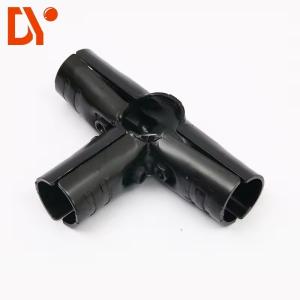 Quality 28mm T Shaped Double Port Lean Tube Connector wholesale