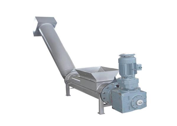 Heavy Duty Wastewater Compactor 1.5 M3/H Capacity 260mm Screw Diameter For