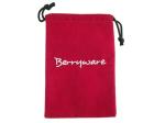 OEM ROHS Small Velvet Drawstring Bags , BSCI Velvet Jewelry Bags With Logo