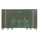 Mechanic Garage Cabinet Set with Heavy Duty Tool Chest and Stainless Steel