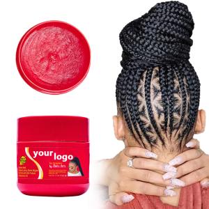 Quality Free Sample Wholesale Hair Braiding Hair Styling Wax Hairline Braid Gel Custom Logo Frizz Edge Control Style Gel wholesale