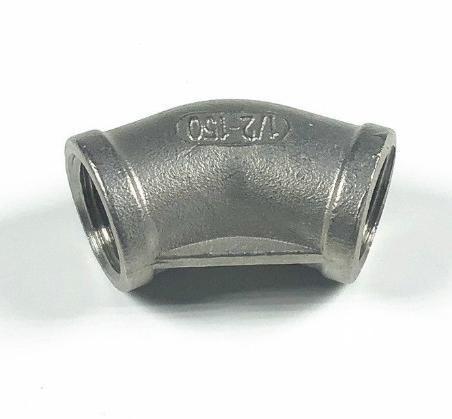 Customized OEM Support for 201 304 Stainless Steel 45 Degree Elbow Female Pipe