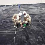 1mm HDPE Geomembrane Pond Liner Geomenbrana for Mining Made of 100% Virgin HDPE