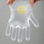 Transparent Disposable Food Safe Gloves Customized Thickness And Exclusive