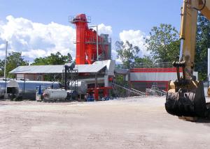 Quality Stationary Batch Type Hot Mix Plant Heavy Duty Low Maintenance Operation wholesale