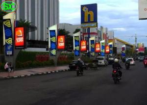 Quality P6 WIFI 3G Pole Street Advertising LED Display Screen Sign Outdoor Usage wholesale