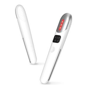 Quality High Frequency Vibration 400nm 470nm Deep Tissue EMS Eye Beauty Massager wholesale