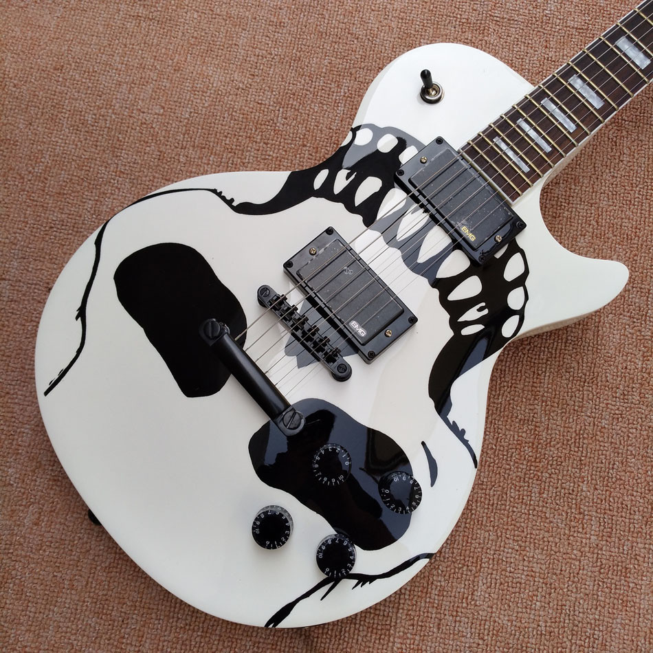 New style high-quality custom LP electric guitar, skeleton Black hardware Rosewood Fingerboard LP electric guitar, free