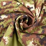 Mesh Military Green Canvas Fabric Italian Uniforms