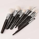 14Pcs Black Face Makeup Brush Set
