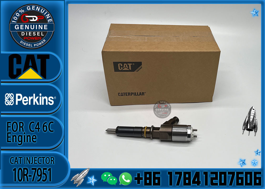 Factory Direct Deal Factory Direct Supply New 326-4756 10R-7951 32F61-00014 CAT Injector For C4.2 C6.4 Engine one Year W