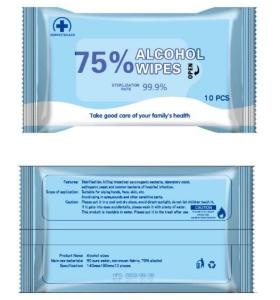 Quality Anti Virus Sterilized Wet Wipes Disposable Medical Grade Disinfectant Wipes wholesale