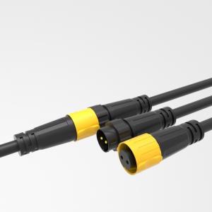 Quality Self Locking Waterproof Data Connector IP67 250VAC Male Female Connector wholesale
