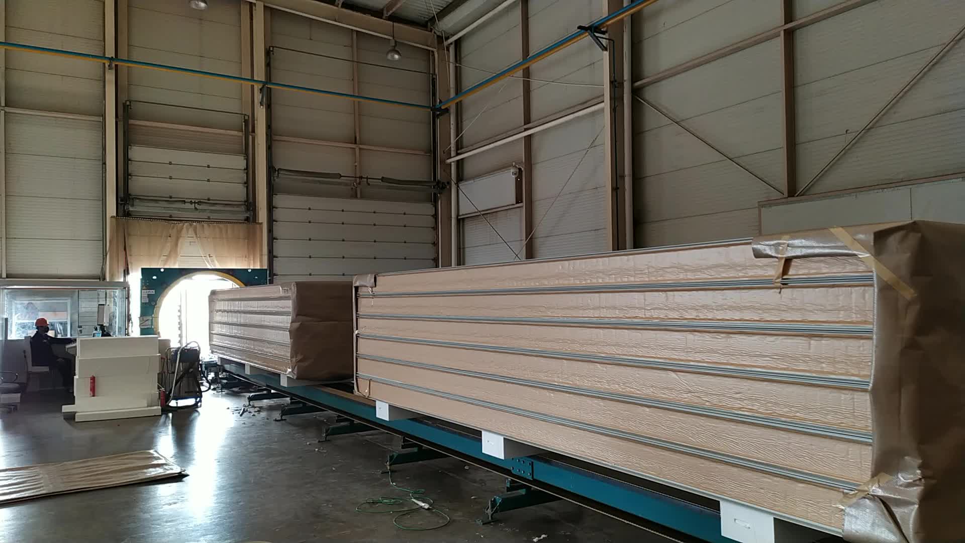 Contemporary Rock Wool Composite Roofing Panels For Cold Room Construction
