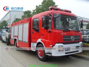 Quality Dongfeng Tianjin 4x2 8000L Water Tank Fire Rescue Truck wholesale