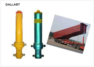 Quality 1 Acting Dump Trailer Hydraulic Cylinder Welded Parker HRC 45-55 Hardness wholesale