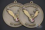 Bespoke Custom Baseball Award Medals , Sports Music Running Winner Metal