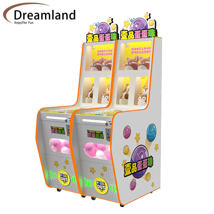 Dreamland Prize Out Arcade Pinball Game Machine Egg Ball Toys With JP Awards Vending Machine