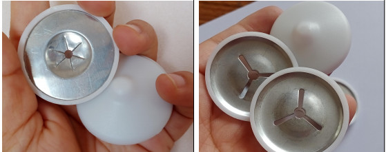 2-1/2" Square Self Locking Washers Stainless Steel Material Used To Fasten Insulation Material