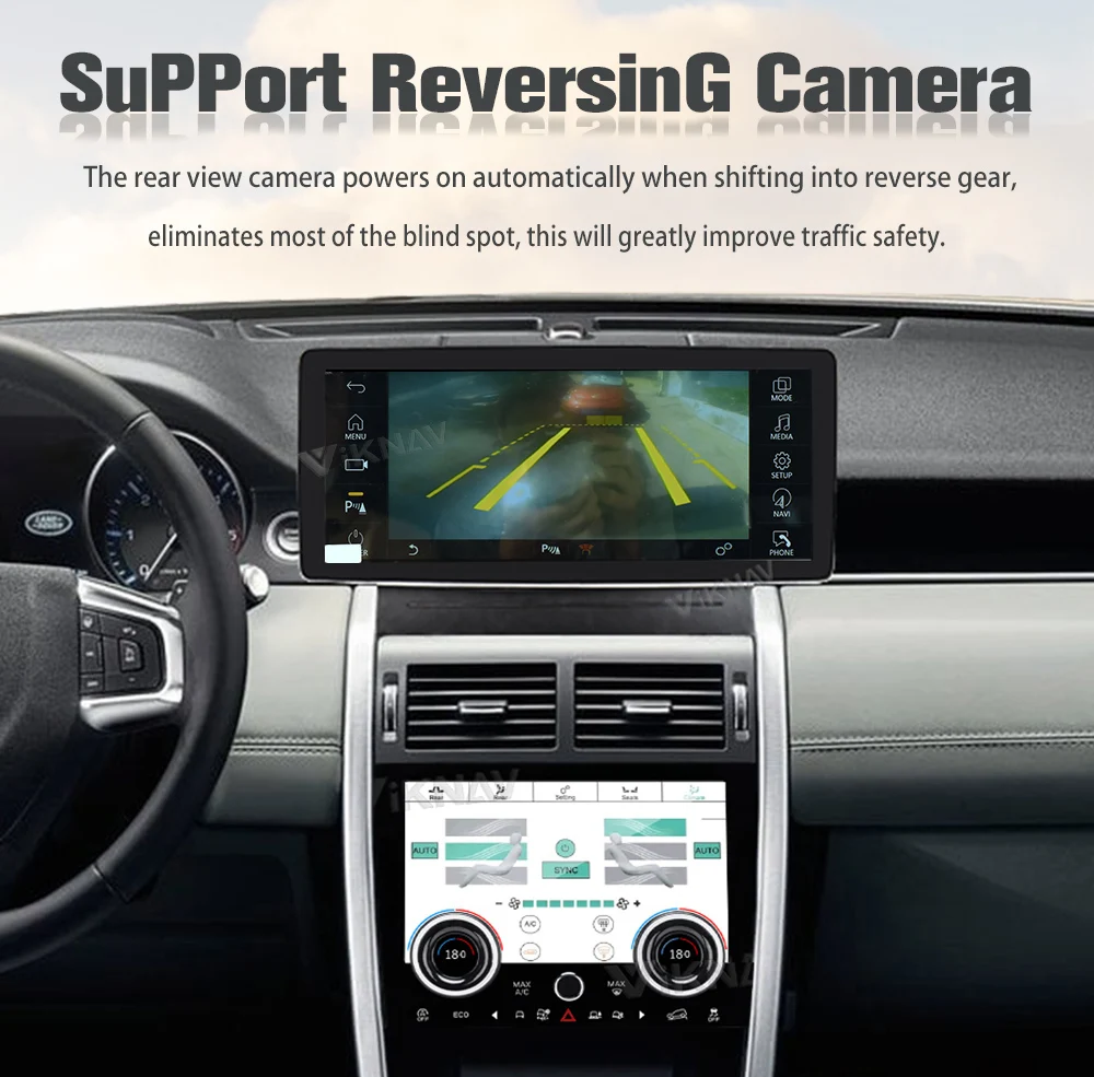 Auto Stereo Car Radio For Land Rover Discovery Sport L550 2015-2019 Auto Stereo GPS Navigation Multimedia Player
