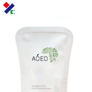 Quality 10G 15G Plastic Foil High Barrier Spout Pouch Packaging for Men And Women Cleanser wholesale