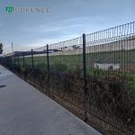 Black Bitumen Coated Y Steel Fence Posts 2400mm Height