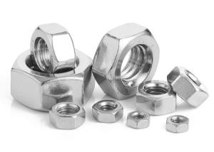 Quality M5 M6 Stainless steel Hexagon Nuts SUS304 SUS316 A2-70 A4 Hex bolt with hex nuts wholesale