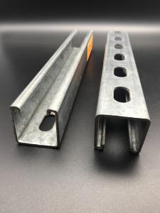 China Wholesale Custom Size 41x41x2.5mm Single Unistrut Channel on sale